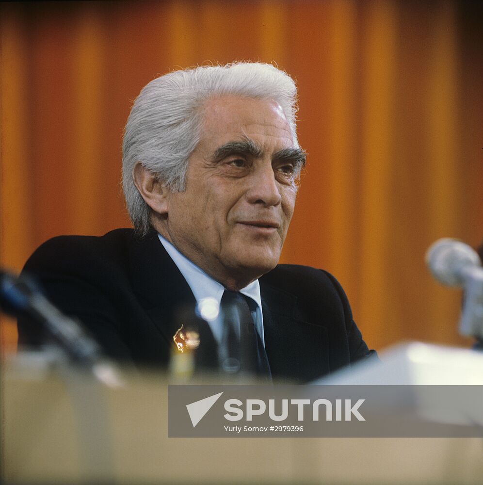 Álvaro Cunhal, general secretary of the Portuguese Communist Party