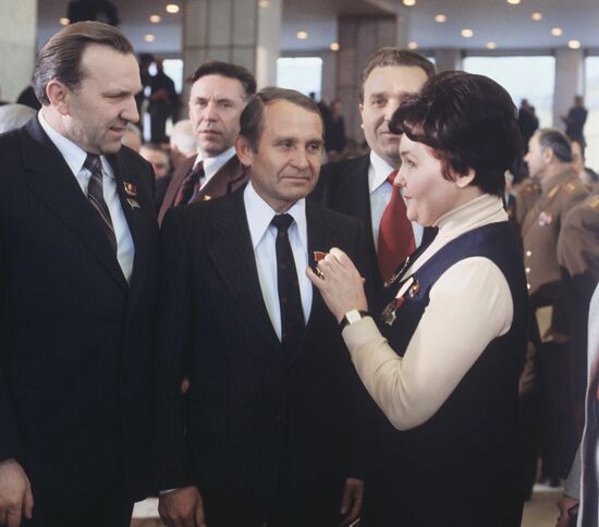 Soviet pilot and cosmonaut Oleg Makarov