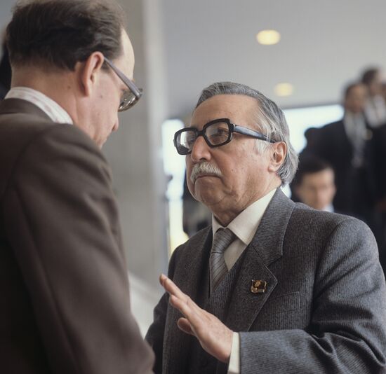 Chilean Communist Party General Secretary Luis Corvalan