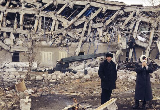 Spital after earthquake