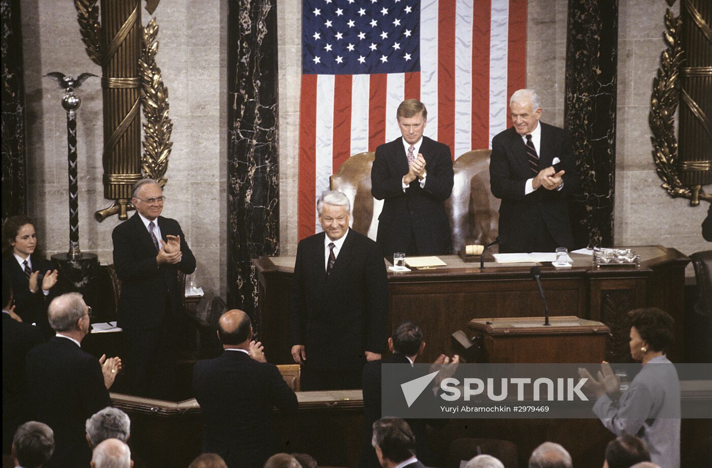 President Boris Yeltsin's US visit