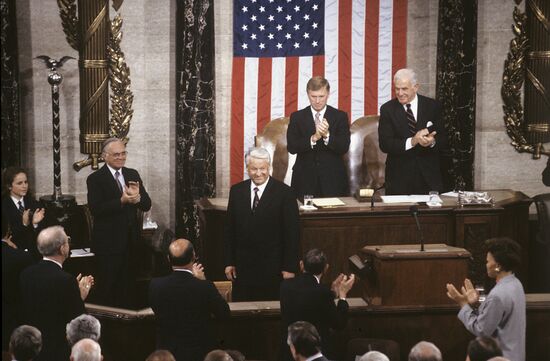 President Boris Yeltsin's US visit