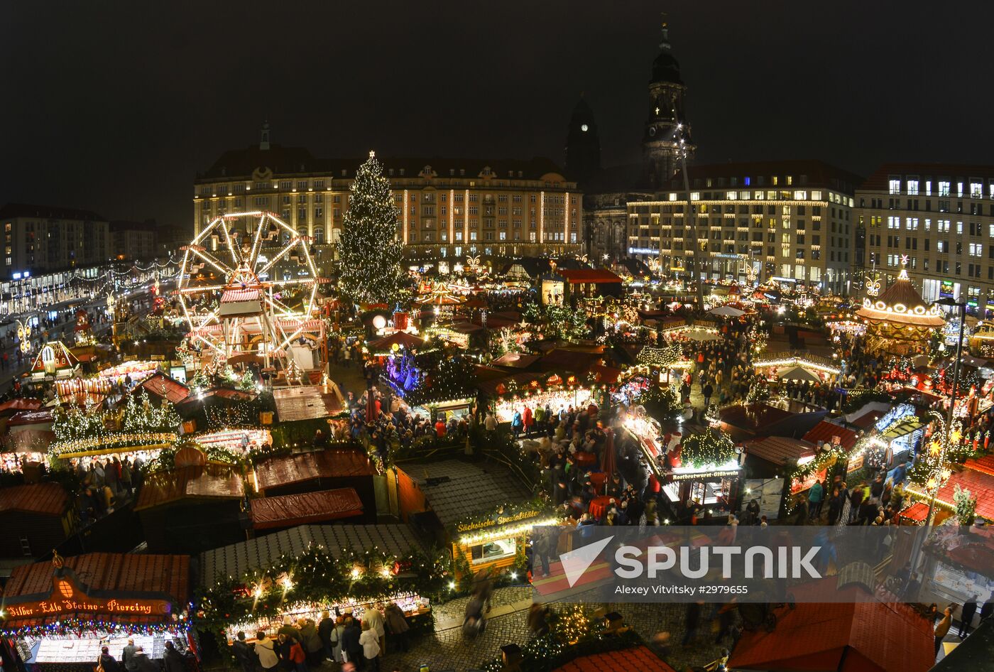 Opening of Dresden Christmas Market