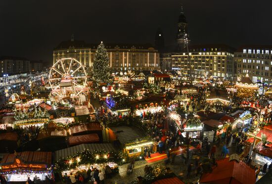 Opening of Dresden Christmas Market