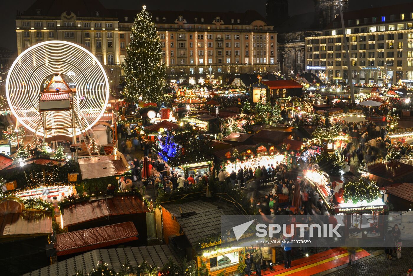 Opening of Dresden Christmas Market