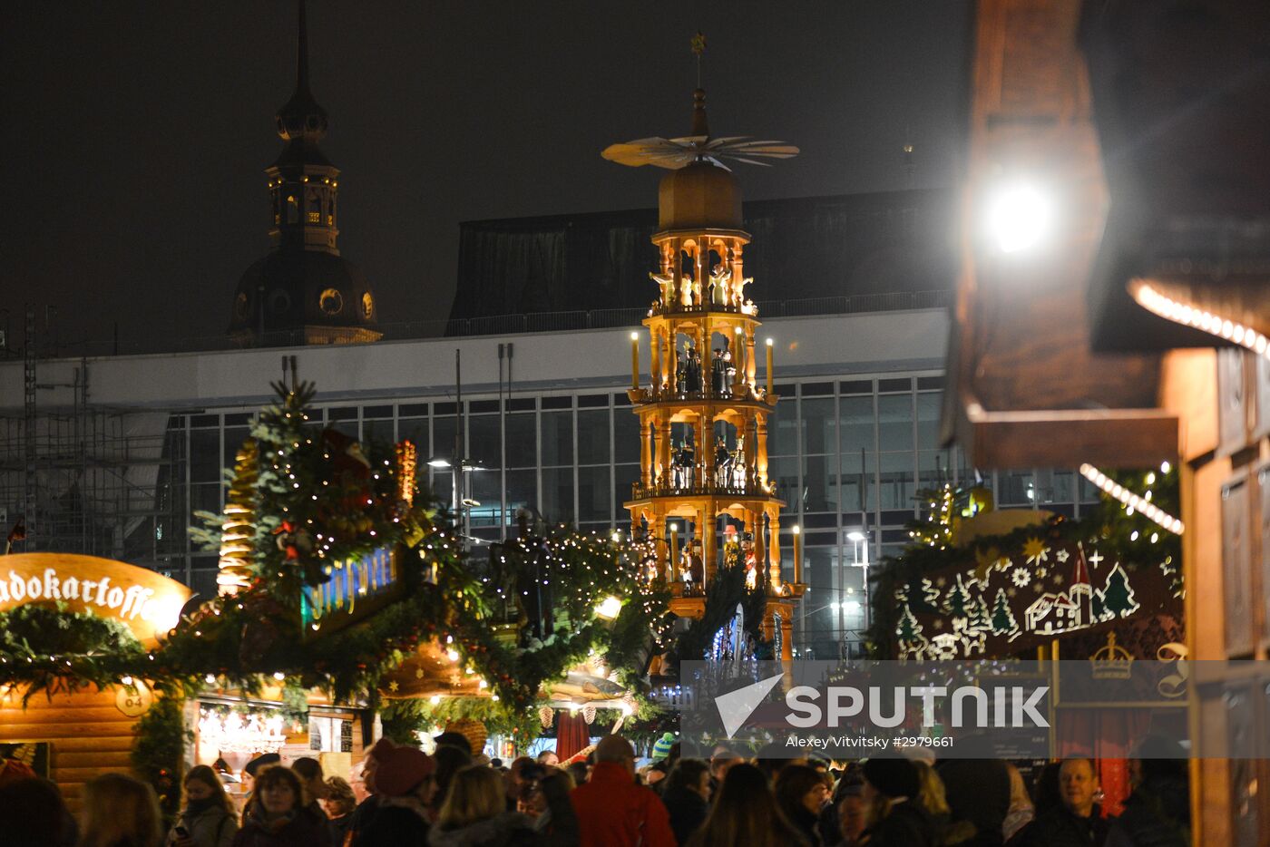 Opening of Dresden Christmas Market