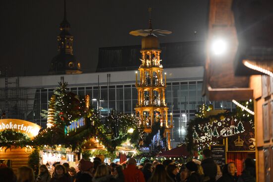 Opening of Dresden Christmas Market