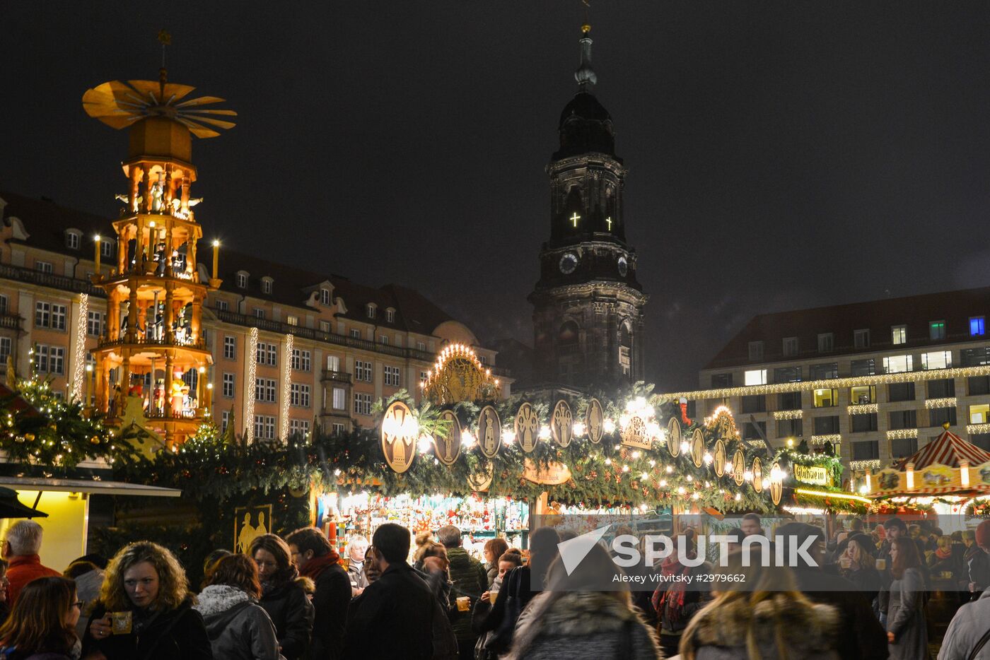 Opening of Dresden Christmas Market