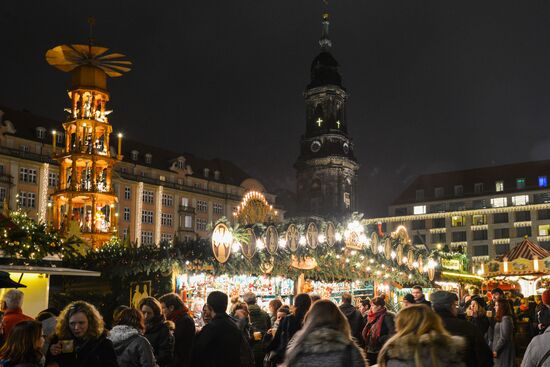 Opening of Dresden Christmas Market