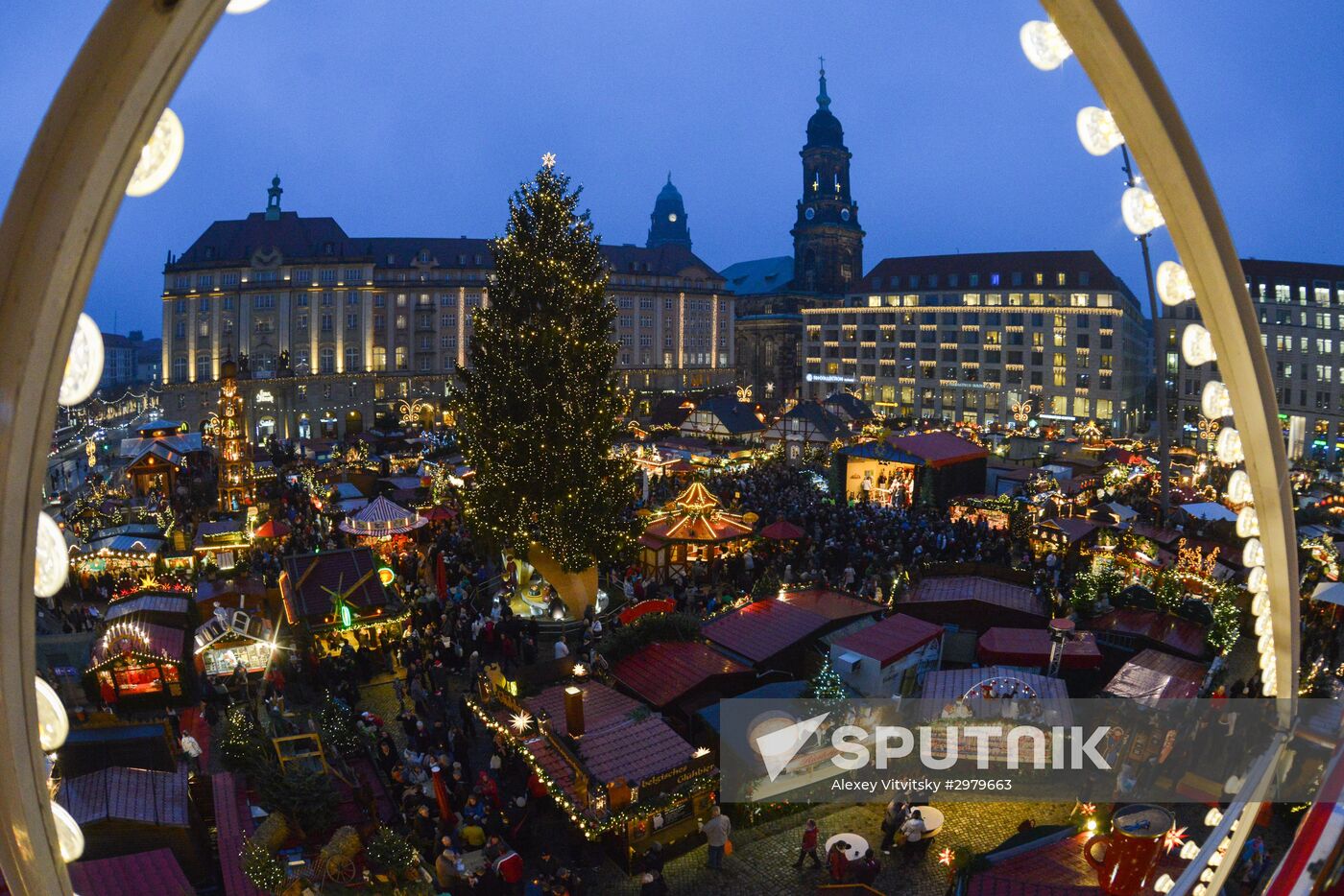 Opening of Dresden Christmas Market