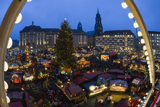 Opening of Dresden Christmas Market