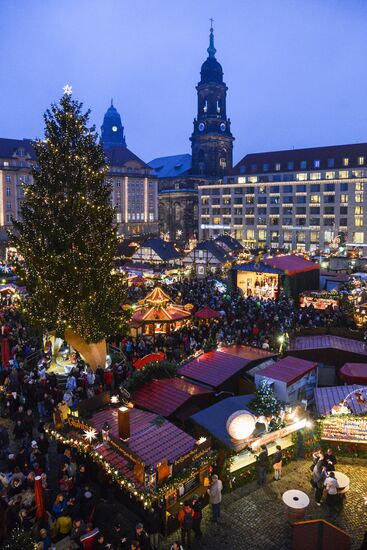 Opening of Dresden Christmas Market