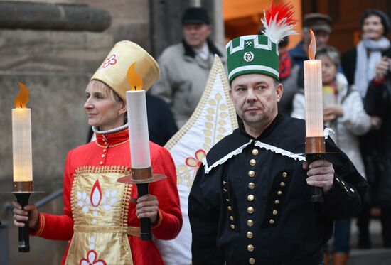 Opening of Dresden Christmas Market