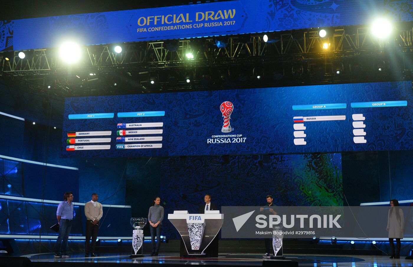 Preparations for FIFA Confederations Cup 2017 draw