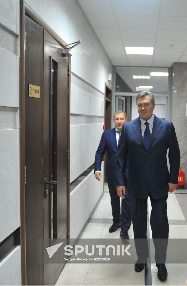 Interrogation of ex president Yanukovych on Kiev 2014 unrest is put off