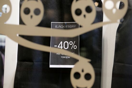 Black Friday sales in Moscow