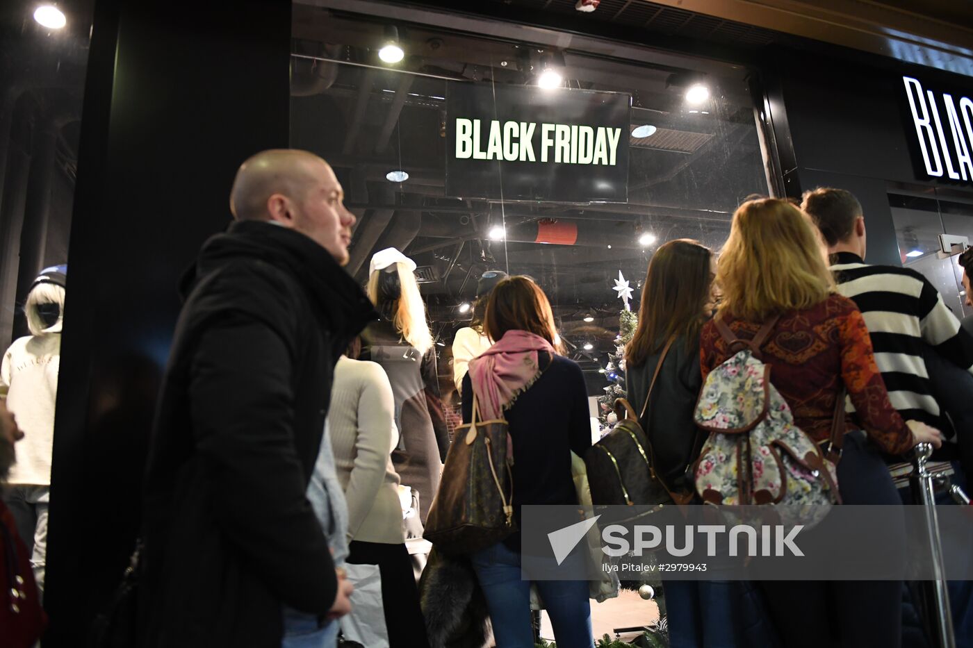 Black Friday sales in Moscow