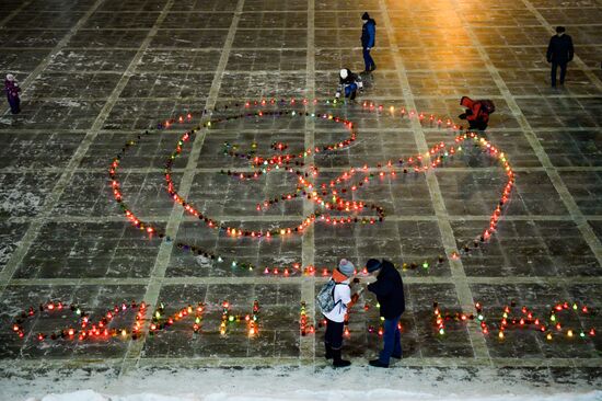 Action against abortion "One of us" in Yekaterinburg