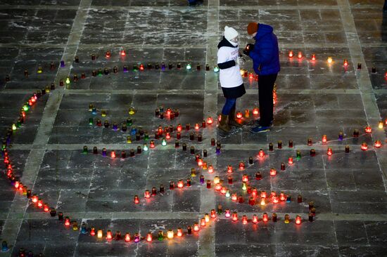 Action against abortion "One of us" in Yekaterinburg