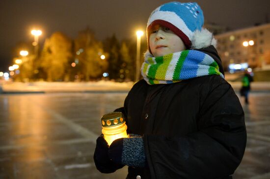 Action against abortion "One of us" in Yekaterinburg