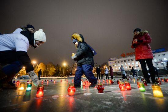 Action against abortion "One of us" in Yekaterinburg