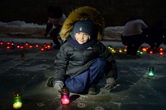 Action against abortion "One of us" in Yekaterinburg