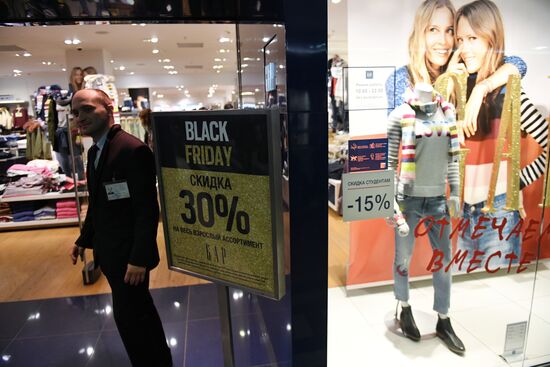 Black Friday sales in Moscow