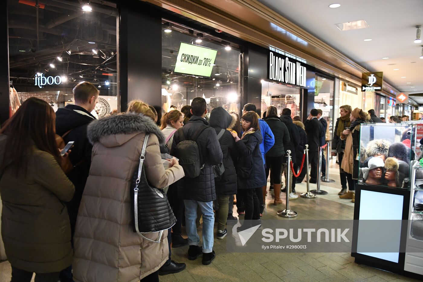 Black Friday sales in Moscow