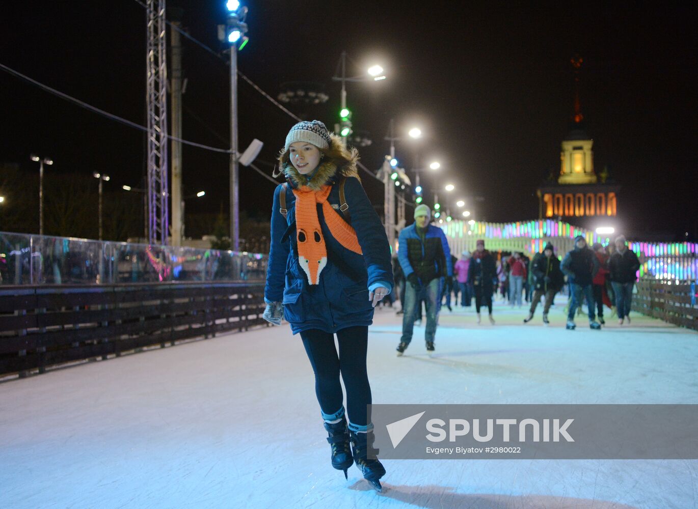 Skating Rink opens at VDNKh