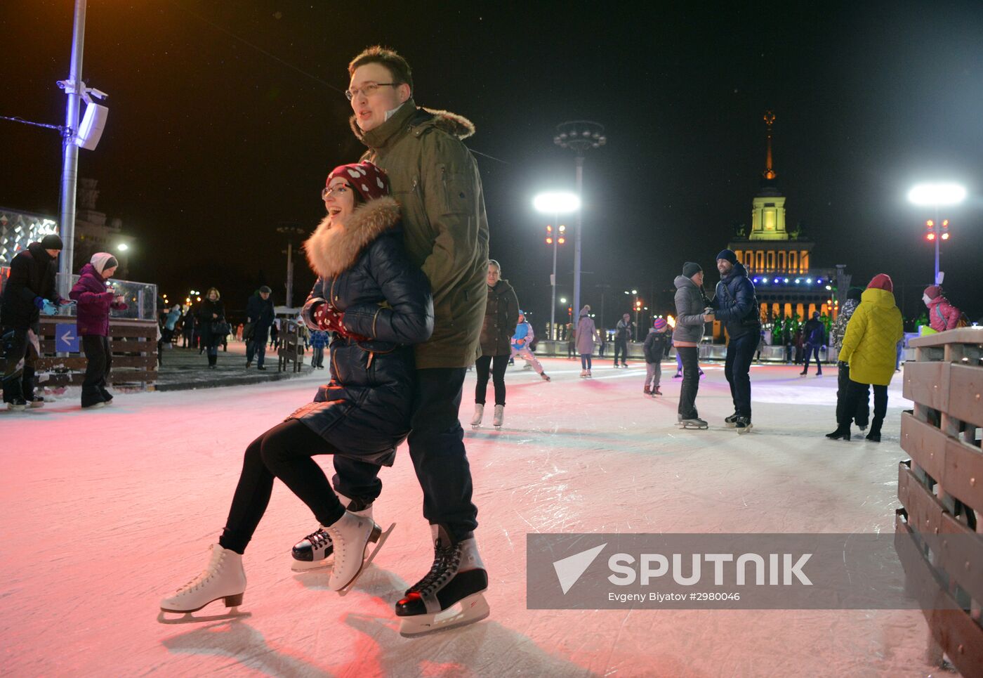 Skating Rink opens at VDNKh