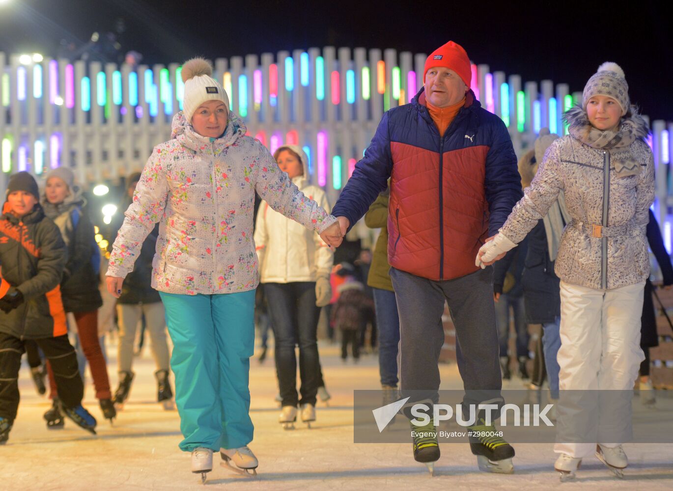 Skating Rink opens at VDNKh