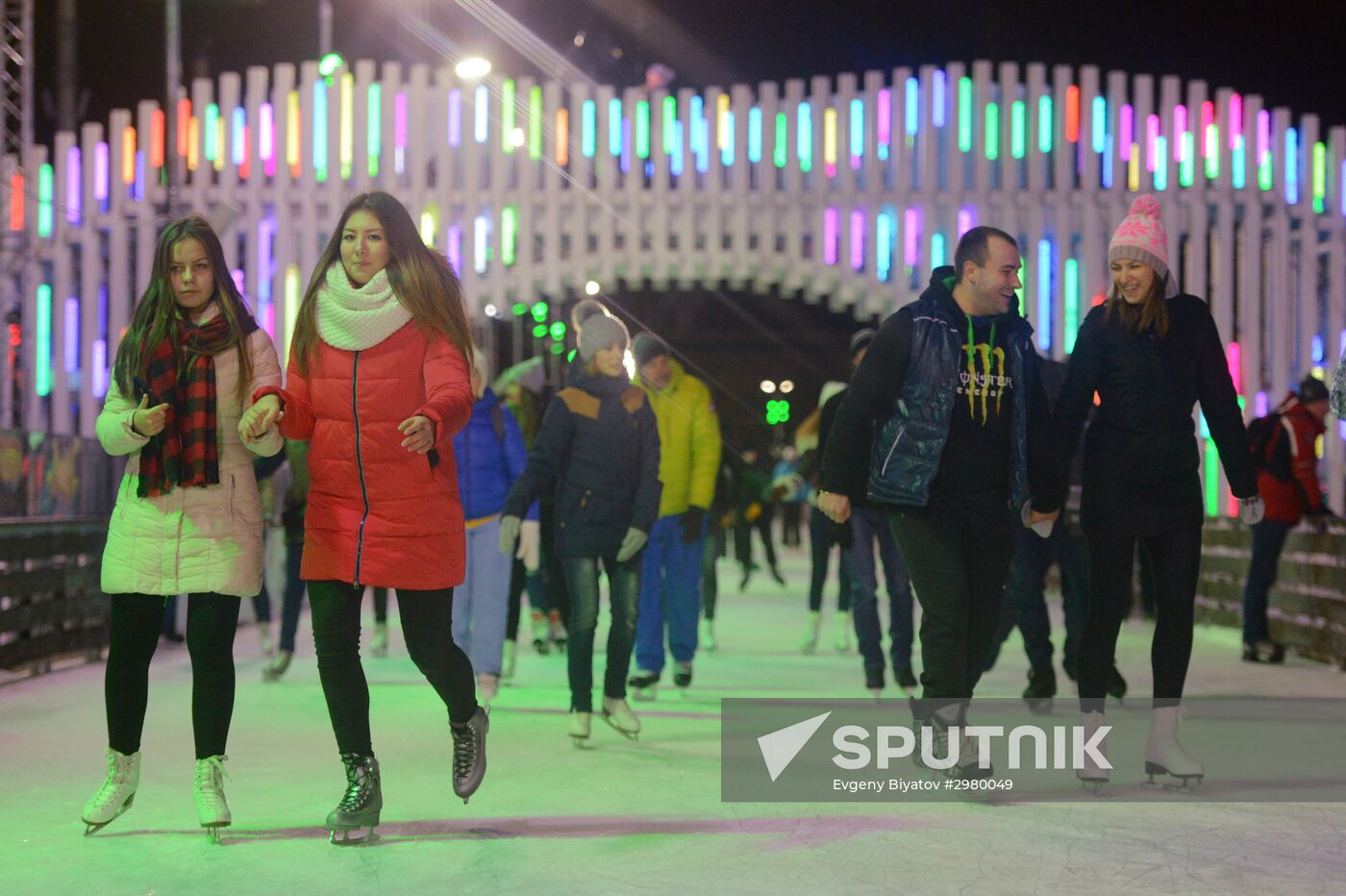 Skating Rink opens at VDNKh