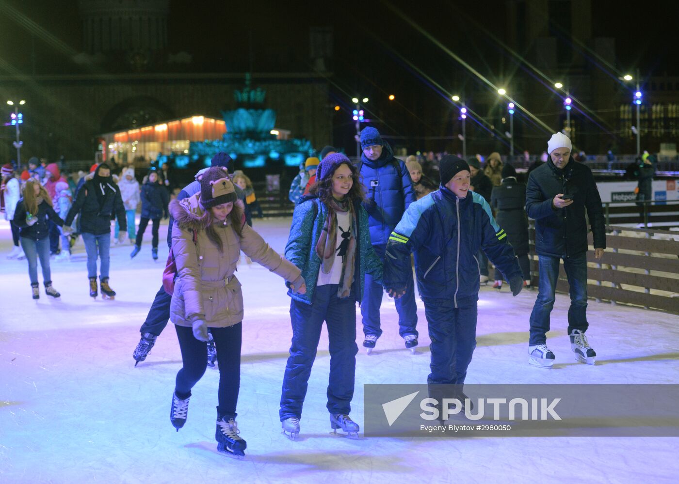 Skating Rink opens at VDNKh