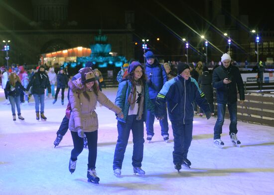 Skating Rink opens at VDNKh