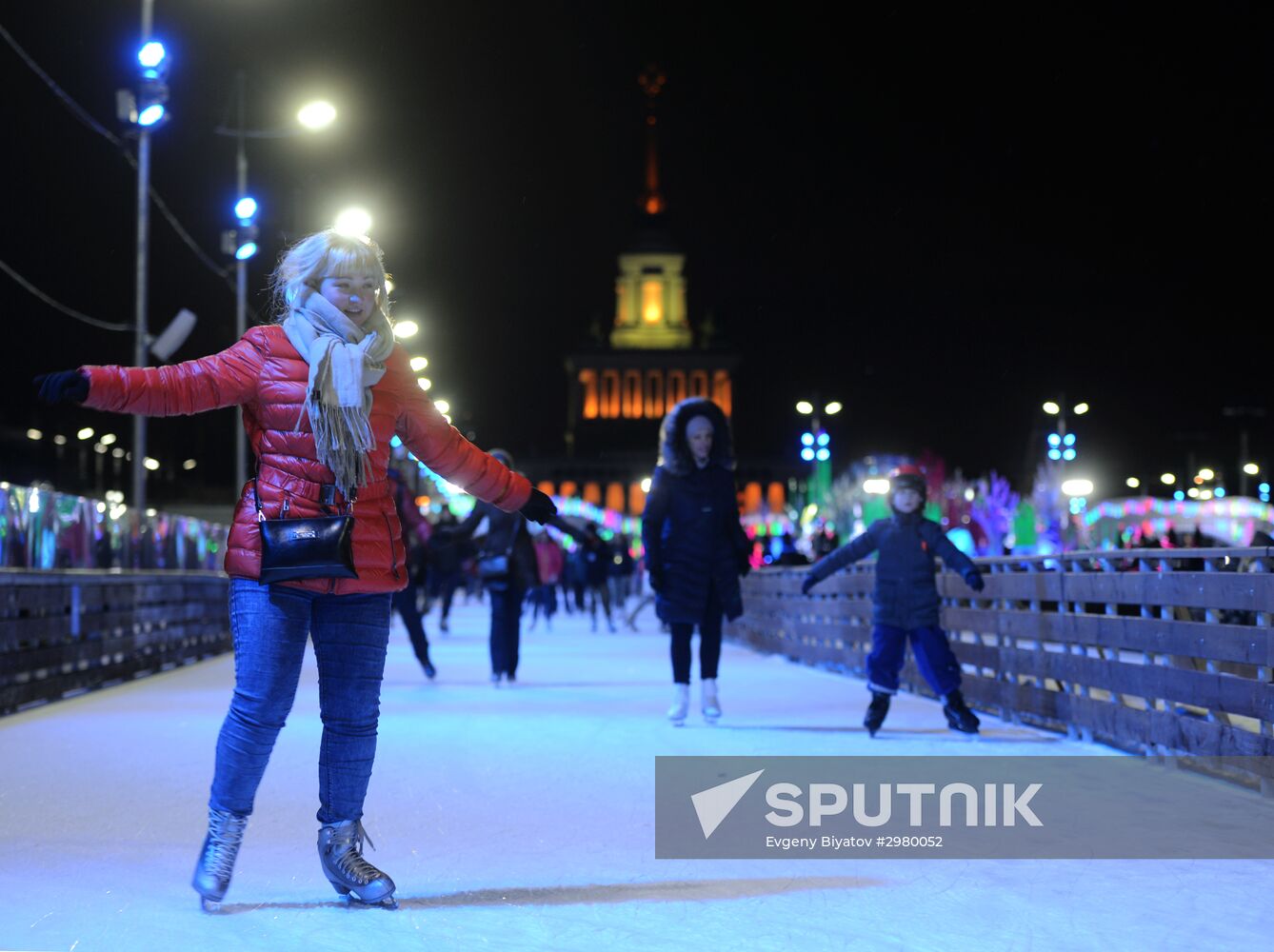 Skating Rink opens at VDNKh