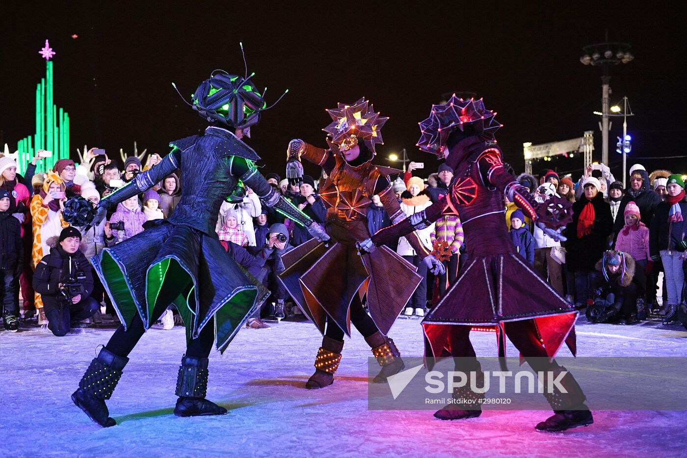 Skating Rink opens at VDNKh