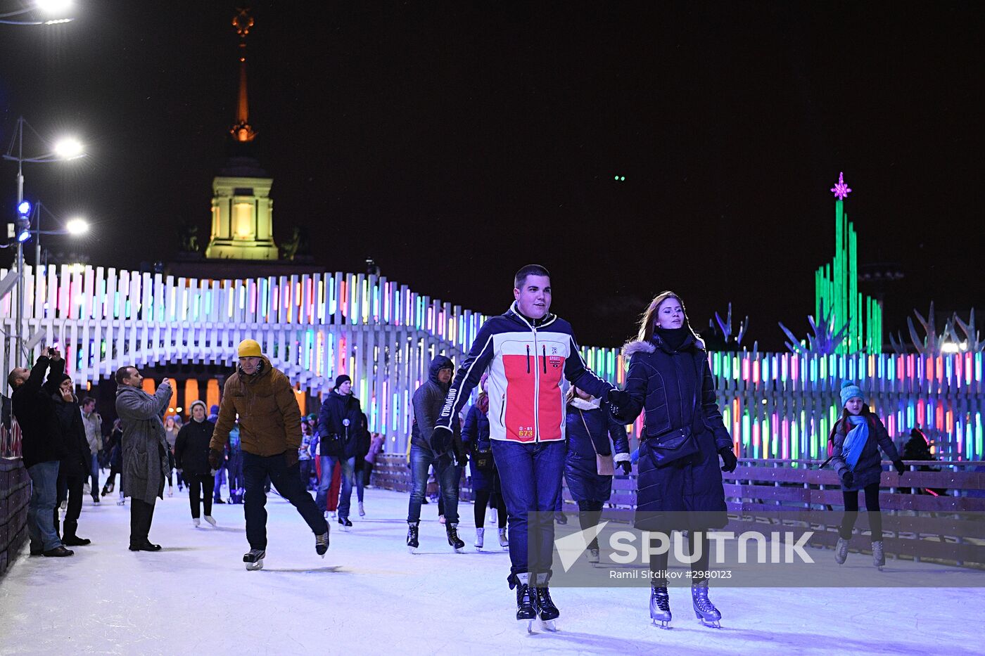 Skating Rink opens at VDNKh