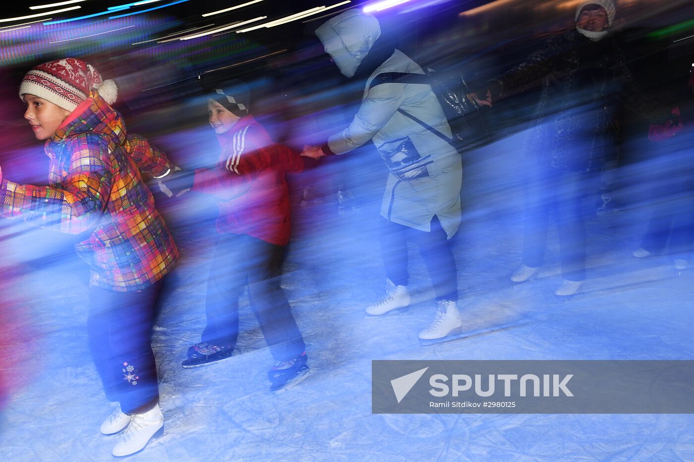 Skating Rink opens at VDNKh