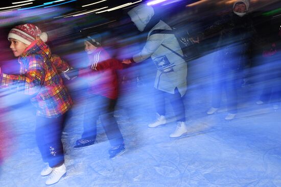 Skating Rink opens at VDNKh
