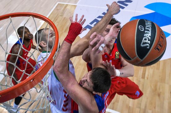 Basketball. Euroleague. CSKA vs Laboral Kutxa