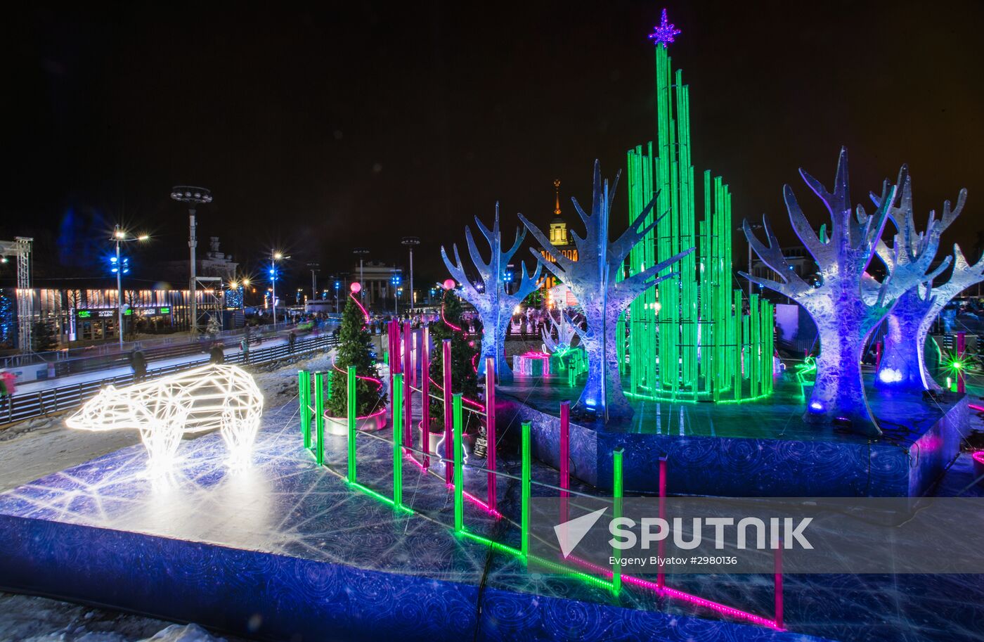 Skating Rink opens at VDNKh