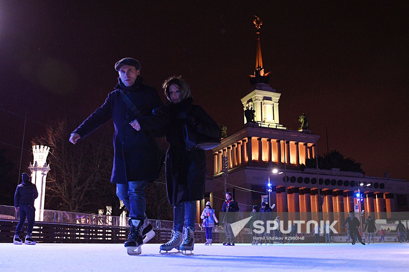 Skating Rink opens at VDNKh