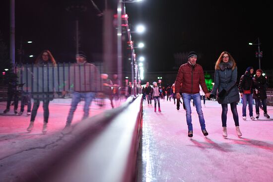 Skating Rink opens at VDNKh