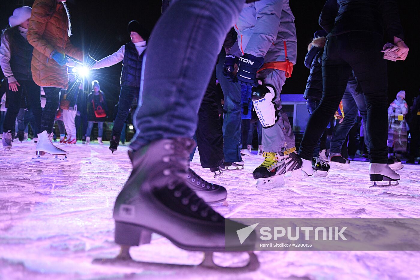 Skating Rink opens at VDNKh