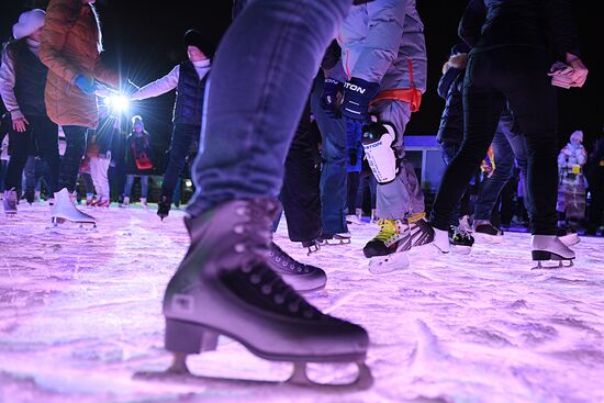 Skating Rink opens at VDNKh