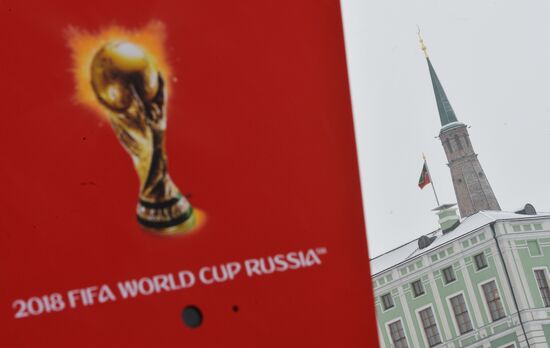 FIFA World Cup 2018 countdown clock launched