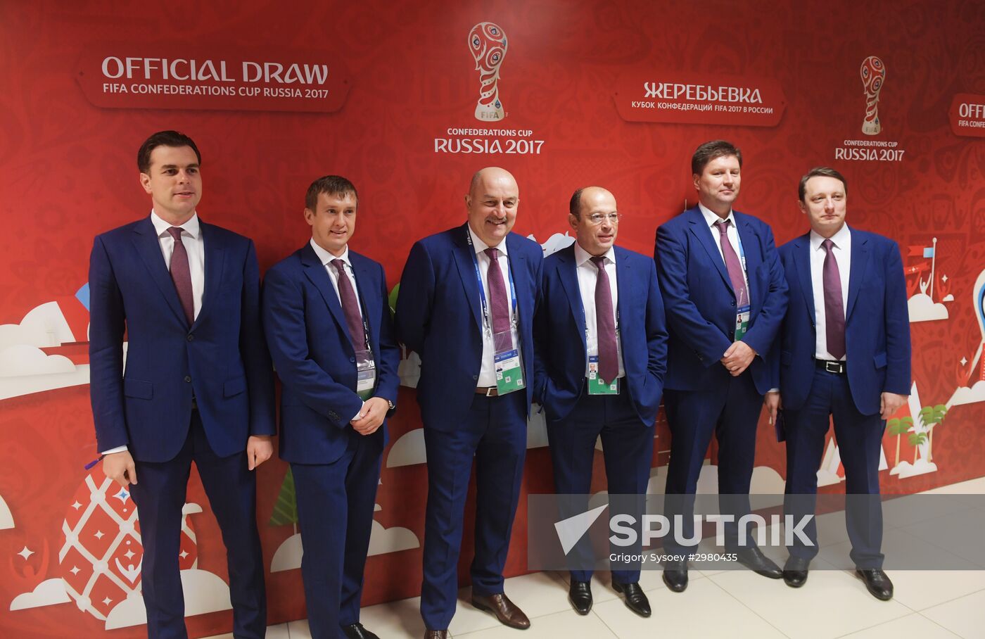 Official draw ceremony of FIFA Confederations Cup Russia 2017