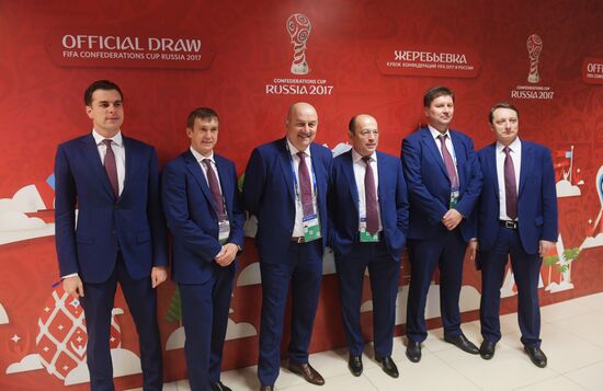 Official draw ceremony of FIFA Confederations Cup Russia 2017
