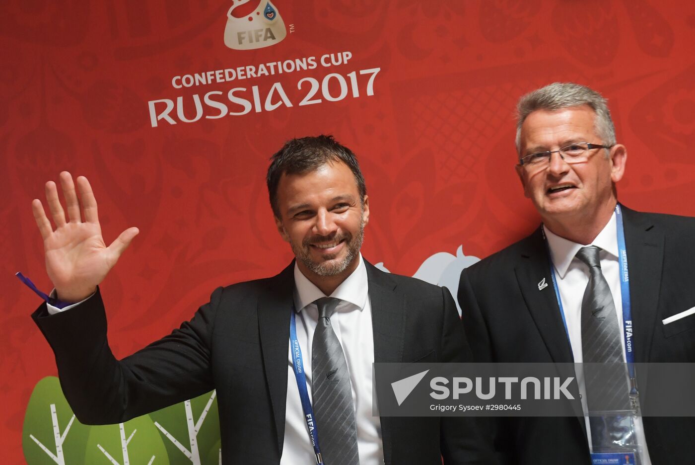 Official draw ceremony of FIFA Confederations Cup Russia 2017