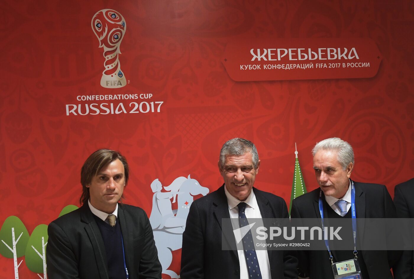 Official draw ceremony of FIFA Confederations Cup Russia 2017